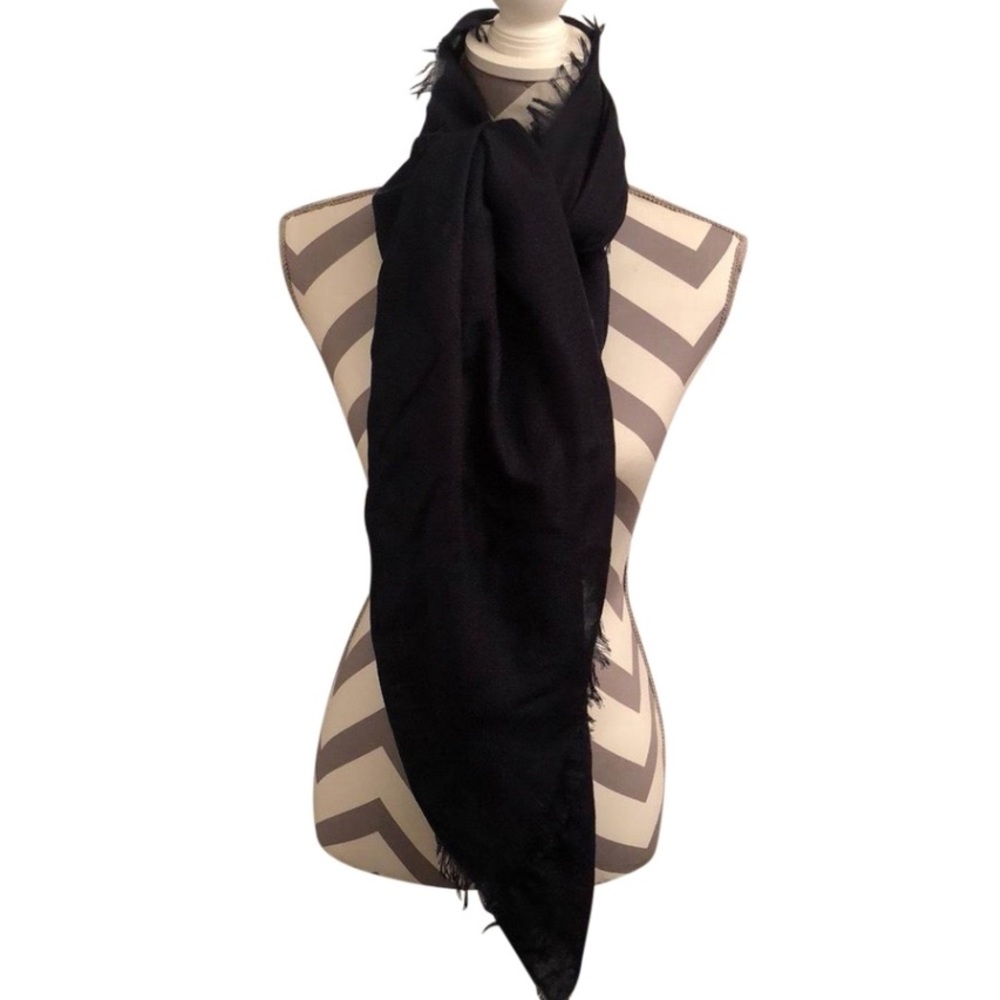 ❌Last Call ❌ Navy Fringed Wrap-54